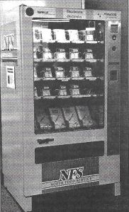 Máquina que vendía disquetes