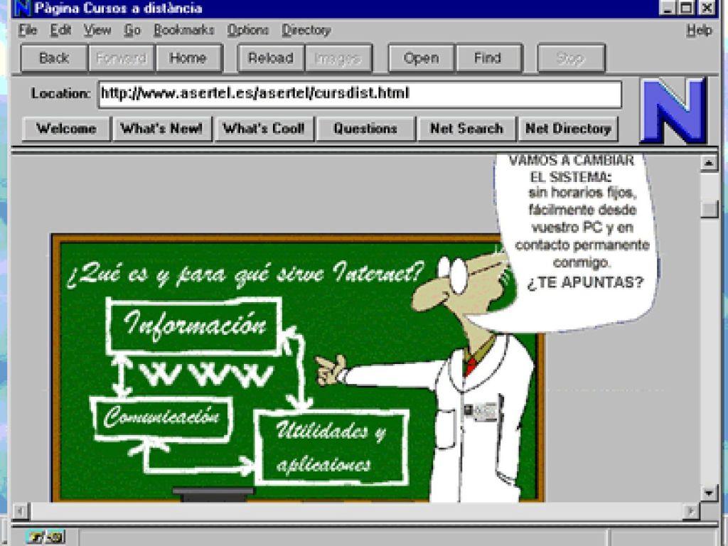 Foto nota Aprender Internet desde el propio PC