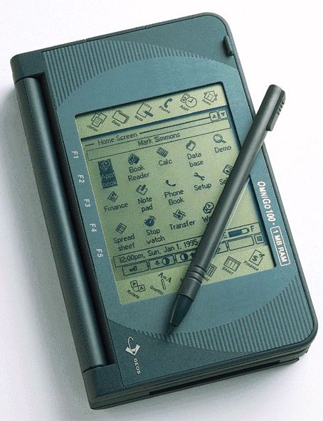 OmniGo 100 de Hewlett Pacard, cerrado