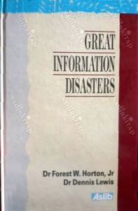 Libro "Great information disasters"