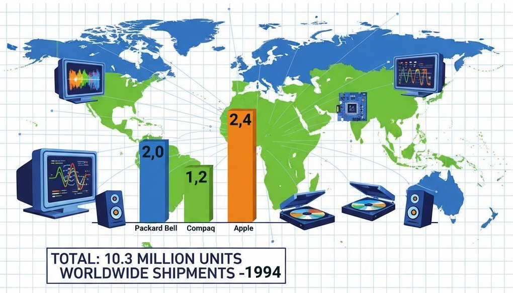 Foto nota Ventas de PCs multimedia en el mundo