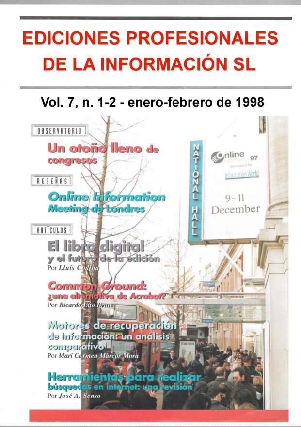 Portada EPI v. 7, n. 1-2 enero-febrero 1998