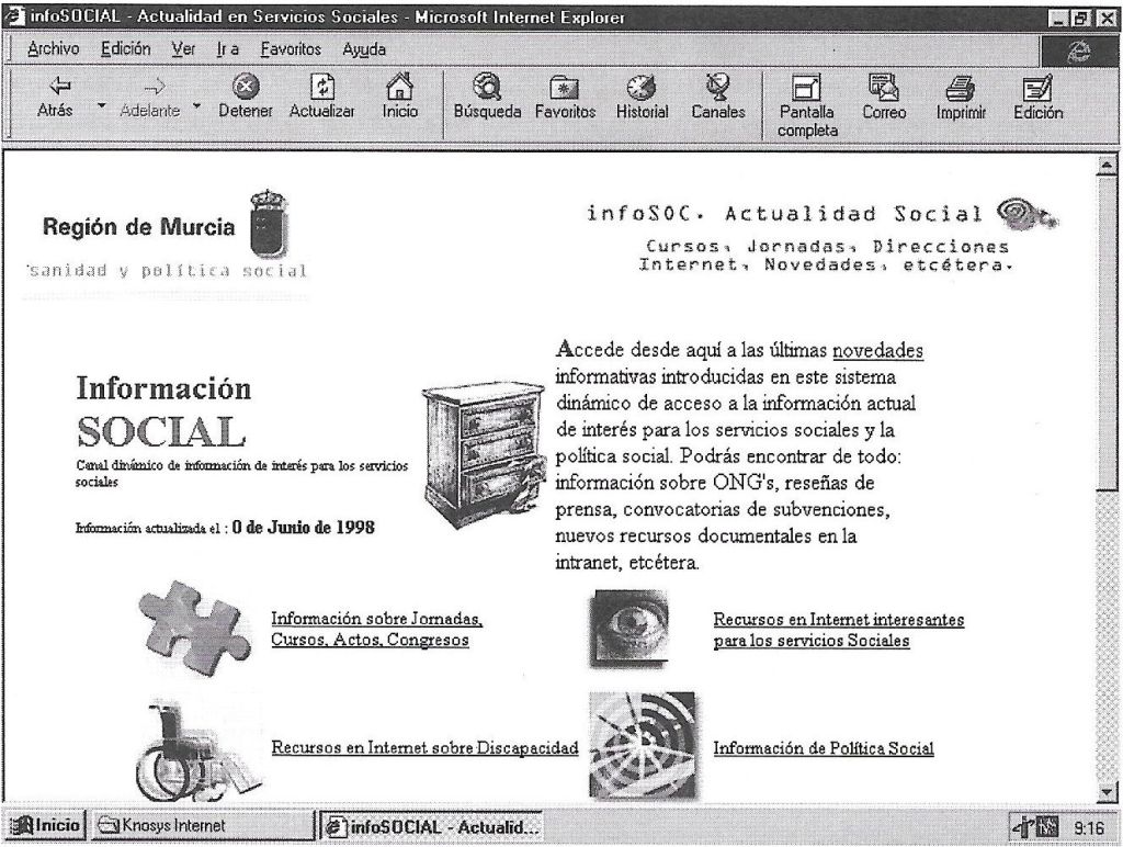 Entorno de consulta que oculta los tradicionales formularios.